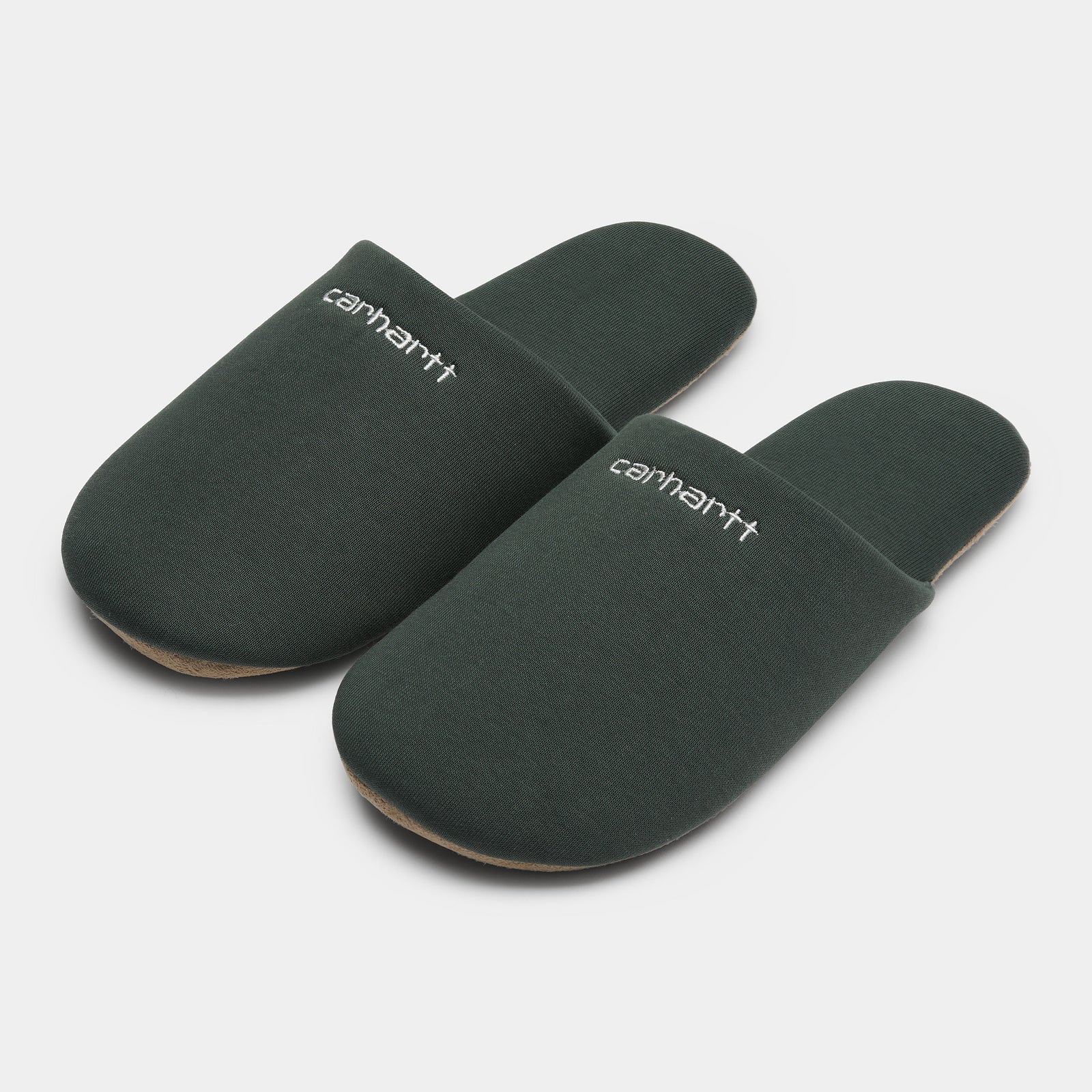 Carhartt Script Embroidery Slippers - Hemlock Green