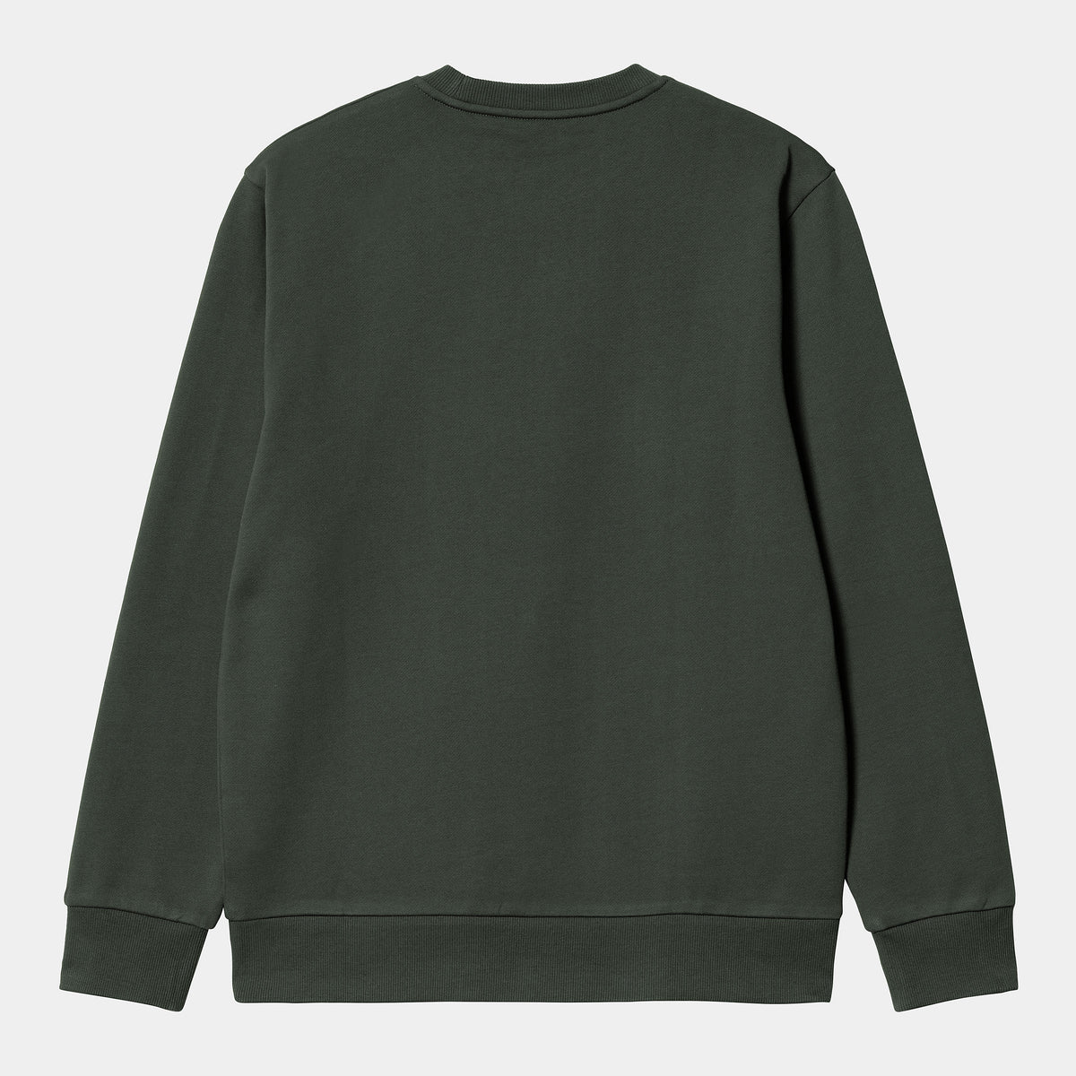 Carhartt WIP Script Embroidery Sweat - Boxwood / White