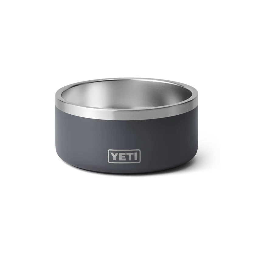Yeti Boomer 4 Dog Bowl - Charcoal