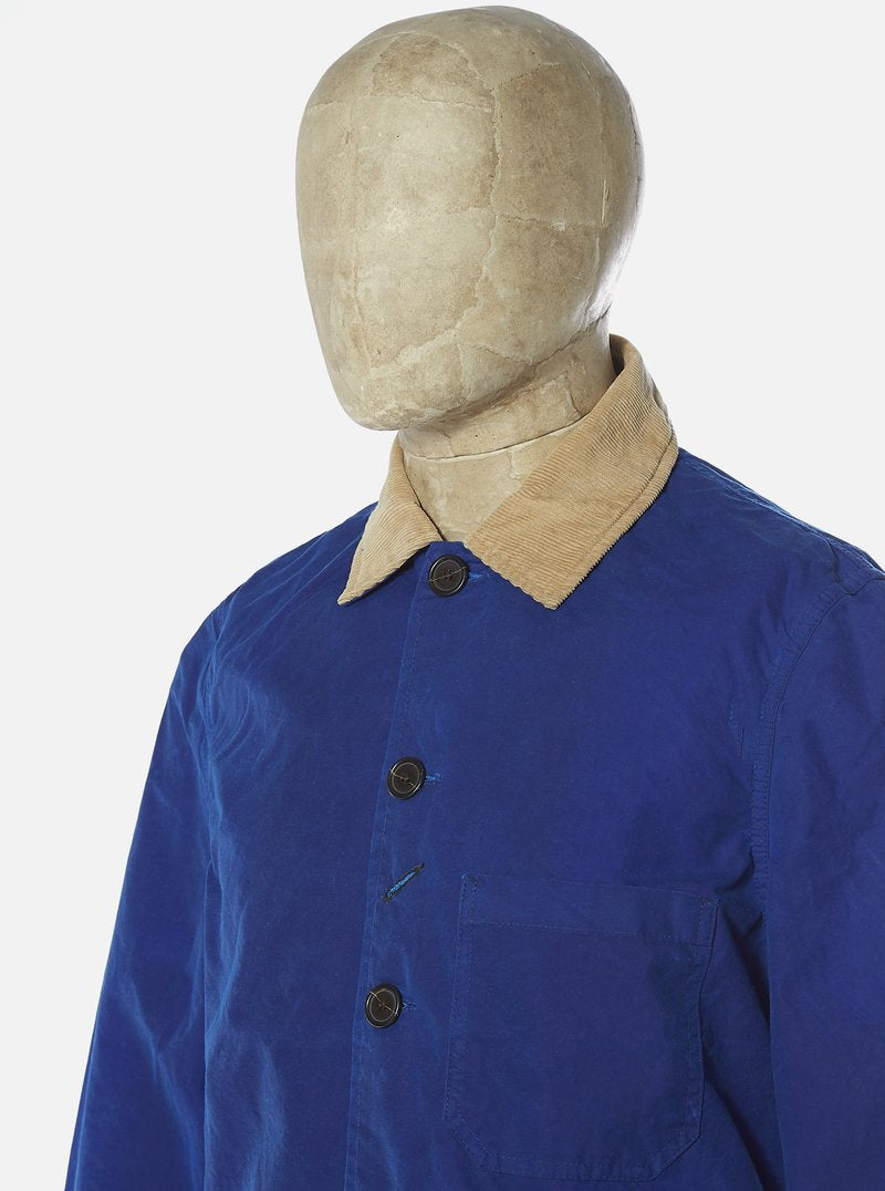 Universal Works Bakers Jacket - Blue Tek Wax