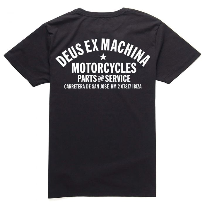 Deus Ex Machina Ibiza Address T-Shirt - Black