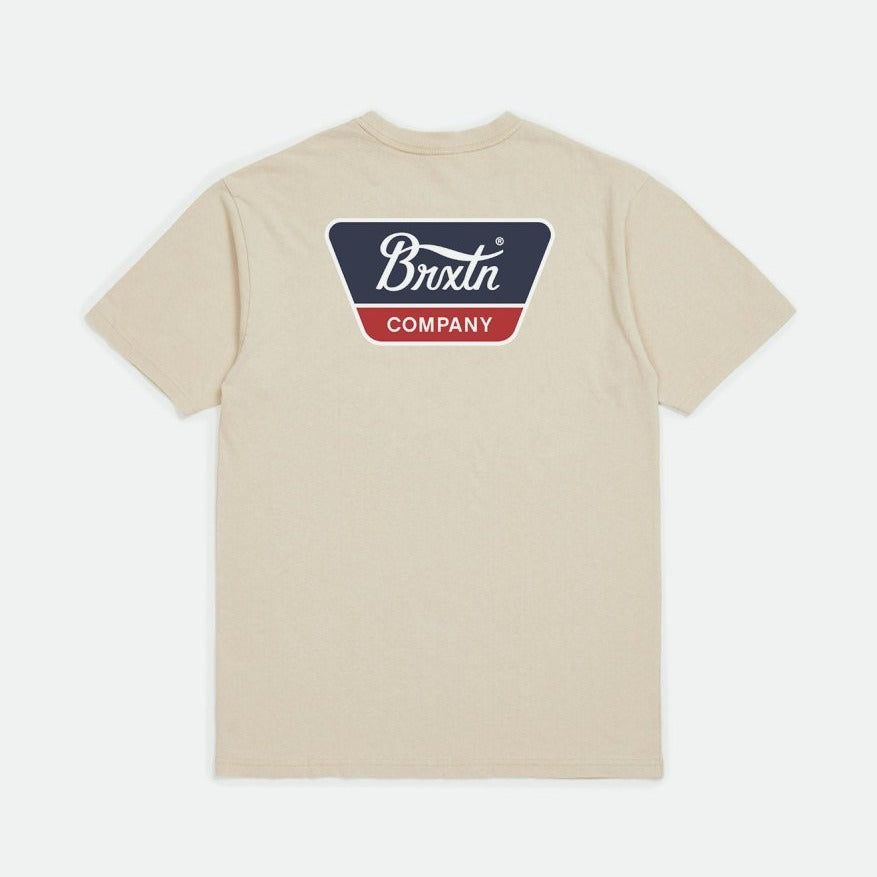 Brixton Linwood T-Shirt - Vanilla
