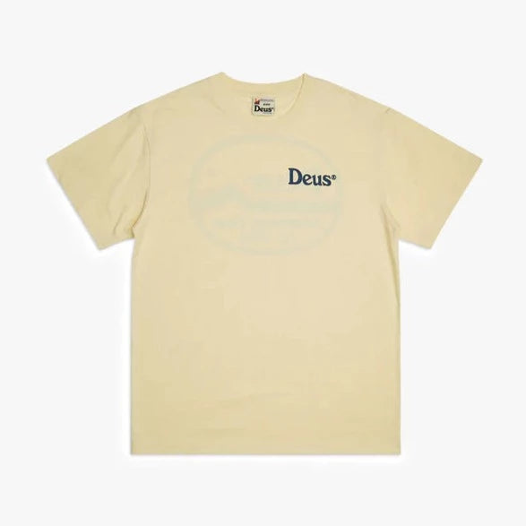 Deus Ex Machina Slow Burn T-Shirt - Bone White