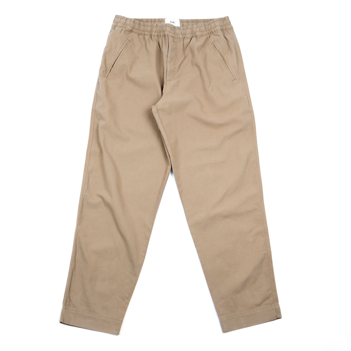 Folk Drawcord Assembly Pant - Tan