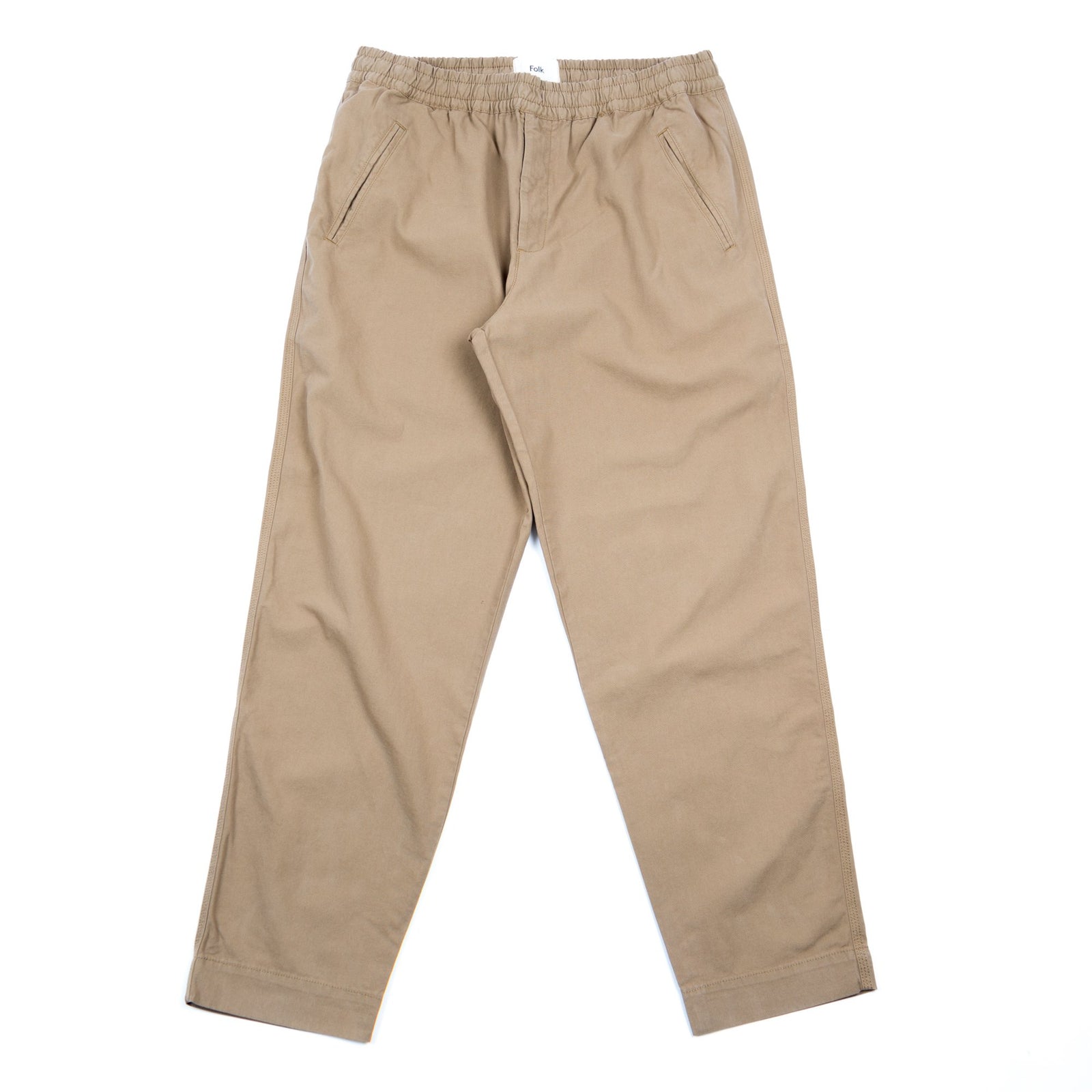 Folk Drawcord Assembly Pant - Tan