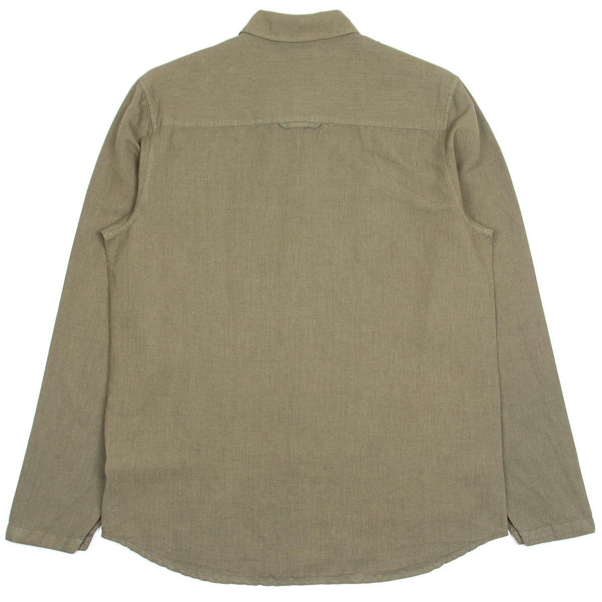 Folk Stitch Pocket Shirt - Washed Olive