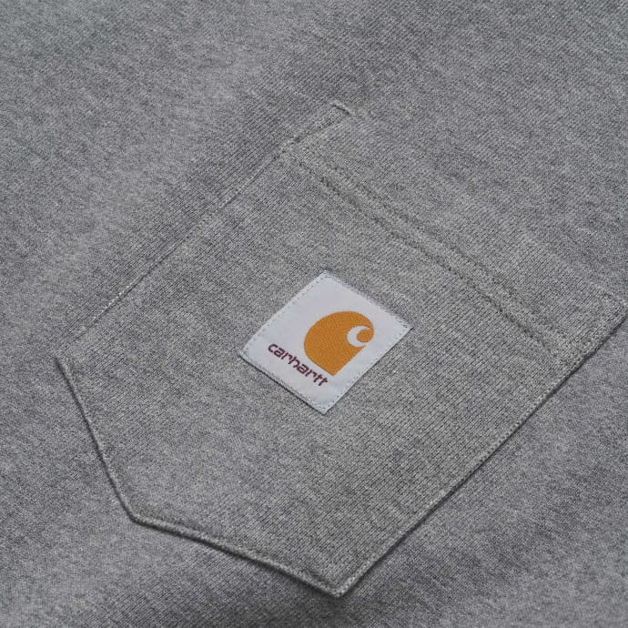 Carhartt Wip Pocket Sweat Grey Heather