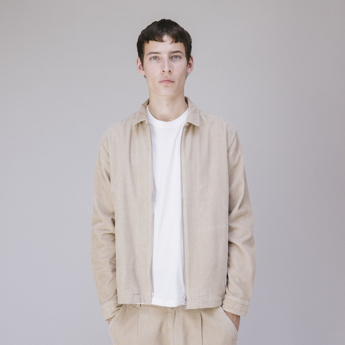 Folk Signal Jacket Stone